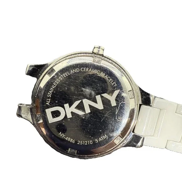 Women's DKNY Ceramic Wrist Watch  (NY4886) w/ Tags Included - Picture 11 of 16